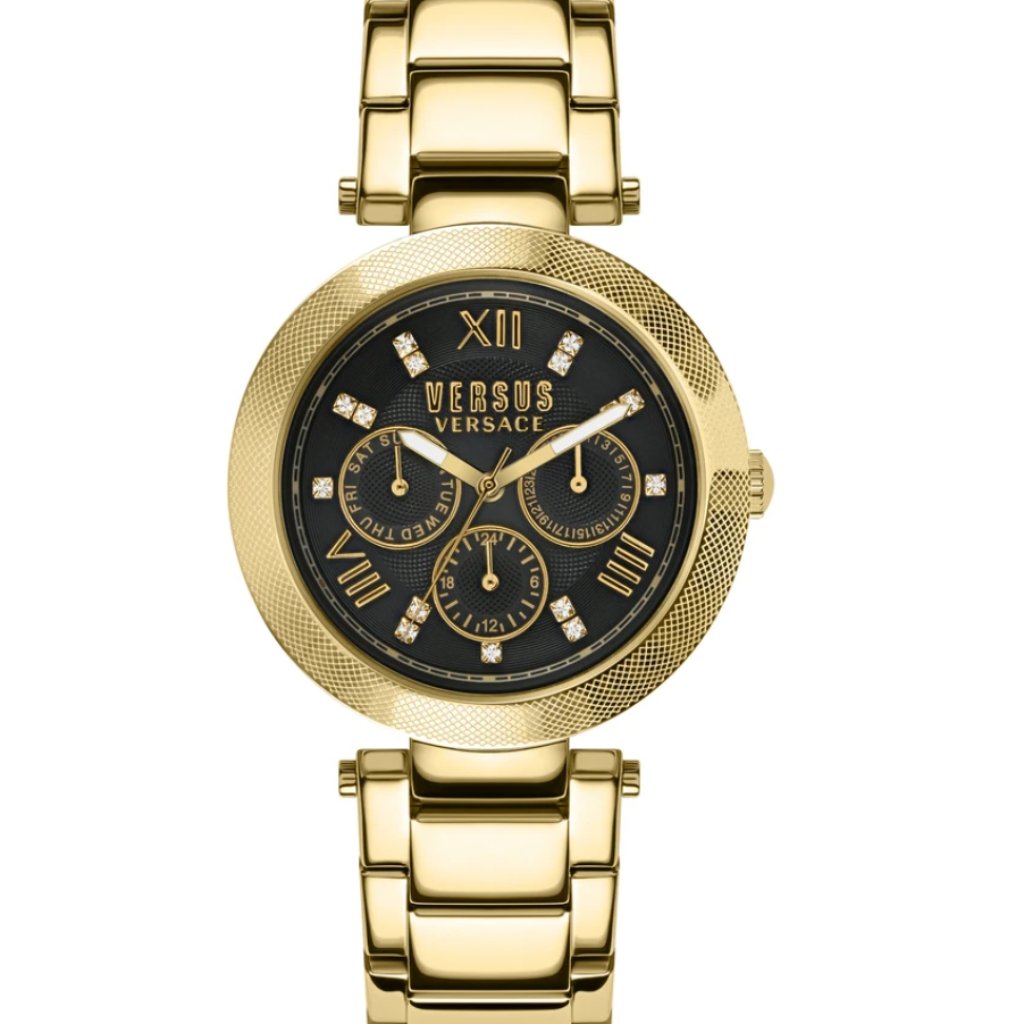 Versace Versus 38mm Gold Watch